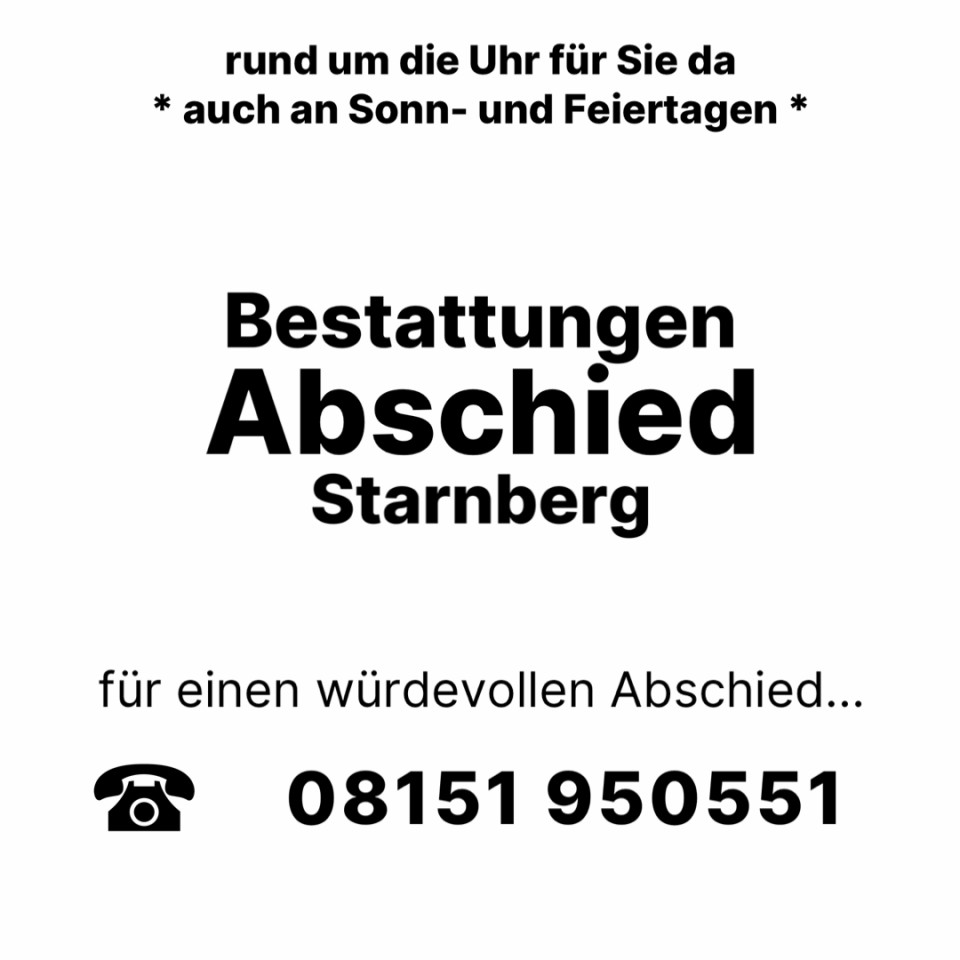 Beerdigung Feldafing